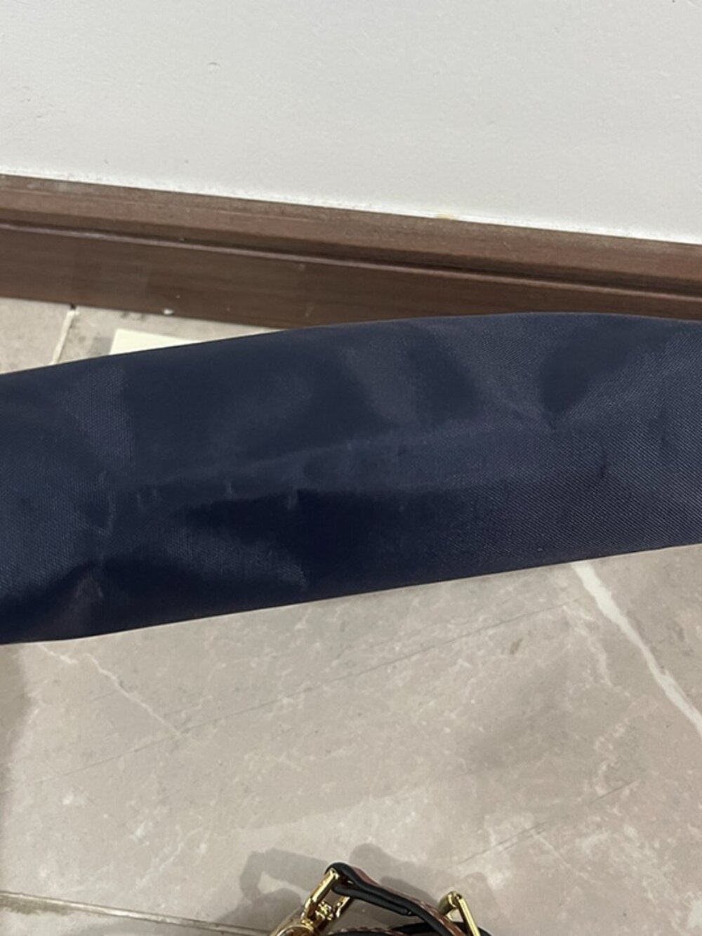 Longchamp Dark Blue Cosmetic Bag - Picture 5 of 6